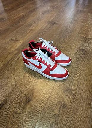 Кросівки nike ebernon low premium ‘white university red’ 3