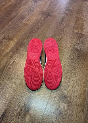 Кросівки nike ebernon low premium ‘white university red’ 8