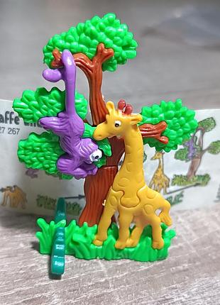 Киндер фигурка. увлекательная головоломка африка. 1995 год.