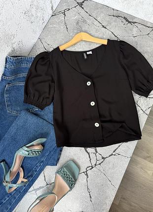 Жіноча блуза на ґудзиках , рукав ліхтарик