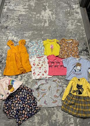 Дитячий лот одягу футболки кофти сукні