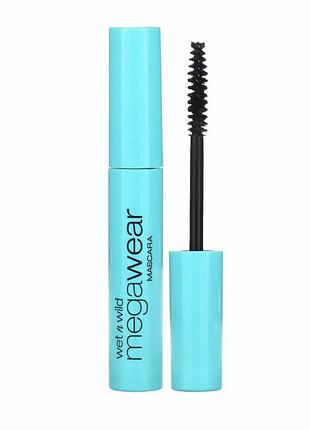 Тушь для ресниц wet n wild, megawear c136 very black, 7 мл