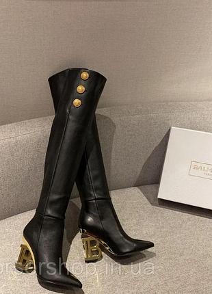 Ботфорты balmain новая коллекция, люкс качество