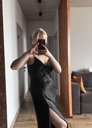 Чорне плаття zara