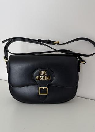 Сумка на плече love moschino