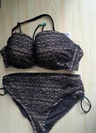 Кружевной купальник george 75g/16