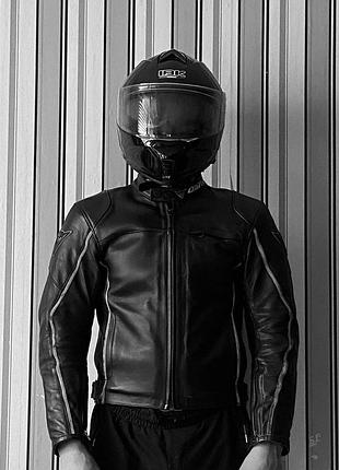 Шкіряна мотокуртка dainese — преміальна якість та стиль