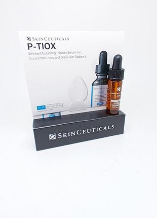 Мощная сыворотка против морщин skinceuticals p-tiox anti-wrinkle peptide serum