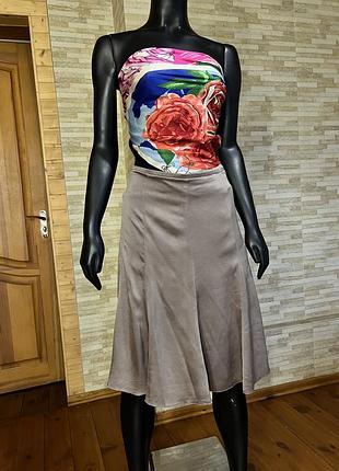 Armani collezioni шовкова спідниця