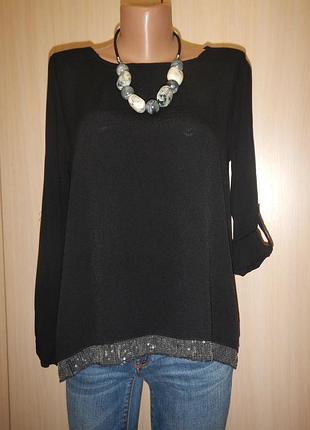 Легкая шифоновая блуза бохо италия