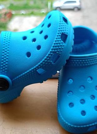 Крокси дитячі  crocs comfort c5 22р