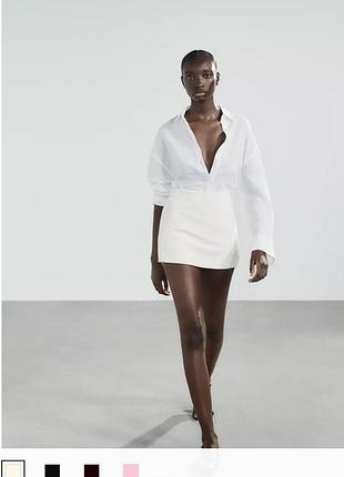 Шорты-юбка zara new