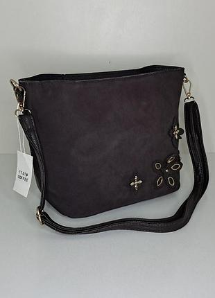Сумка жіноча замшева