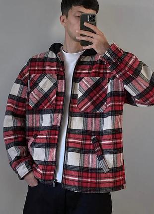 Fsbn flannel overshot/ hoodie zipper (зіп худі/ легка куртка)