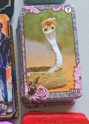 Колода ленорман винтажный стиль, таро