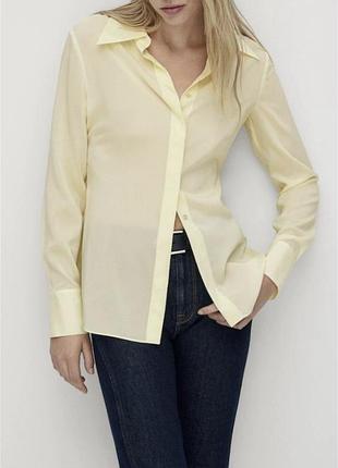 Сорочка шовкова massimo dutti