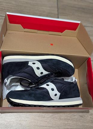 Кроссовки унисекс saucony jazz 81 темно-синие размер 39