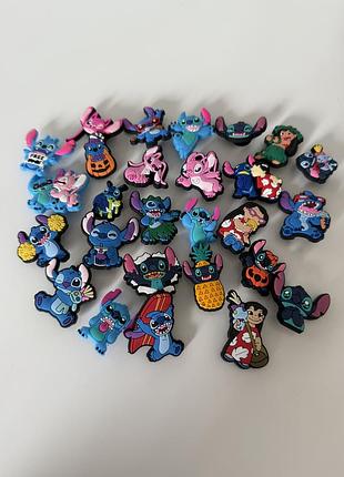 Джибітси для крокси crocs стіч міньйони патруль марвел єдиноріг халк спайдермен бетмен