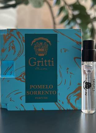 Оригінал пробник парфум духи dr. gritti pomelo sorrento