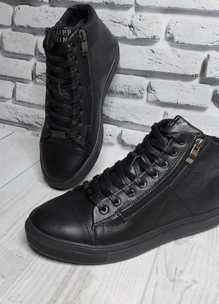 Ботинки зимние мужские philipp  plein6 фото
