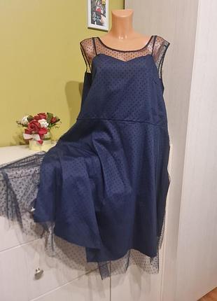 Красивое, нарядное  платье на 56-58