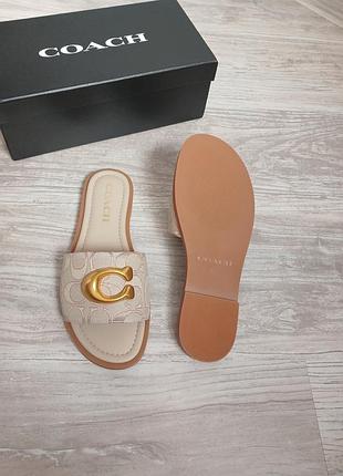 Шльопанці coach 36;37;38;39