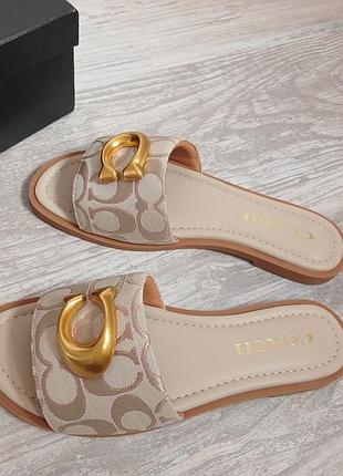 Шльопанці coach 36;37;38;39