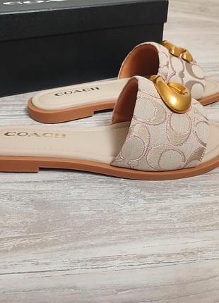 Шльопанці coach 36;37;38;39