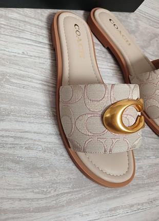 Шльопанці coach 36;37;38;39