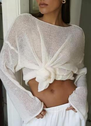 Светр паутинка