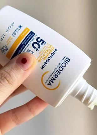 Bioderma photoderm xdefense ultra-fluid spf50+ сонцезахисний флюїд
