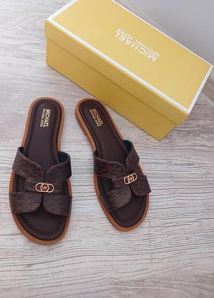 Шлепанцы michael kors 36;37;38;39;40 шлепанцы