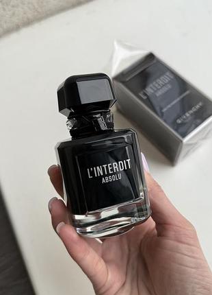 Парфум givenchy l’interdit absolu 50ml оригінал
