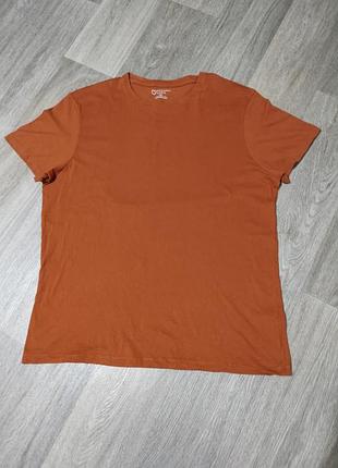 Мужская футболка primark размер 2xl терракотовый