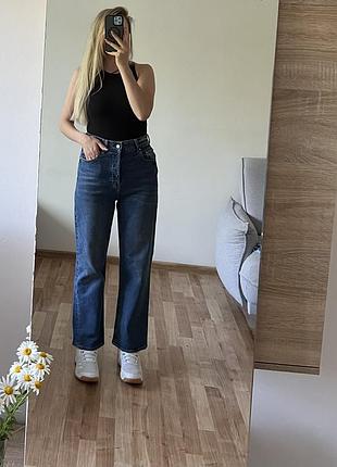 Джинси zara прямі