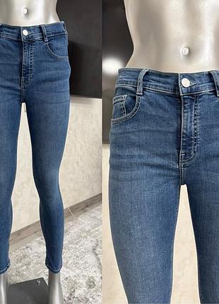 Джинсы скинни , женские джинсы pull&bear