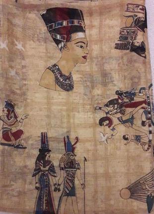 Большой платок палантин  єгипет