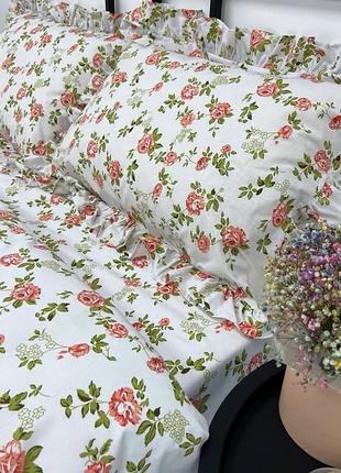 Постіль вишуканий комплект з рюшами підкорить серце кожного тканина бязь голд
