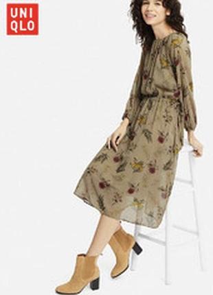 Женское платье uniqlo  p s