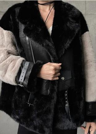 Шикарна шубка-дублянка.нова.