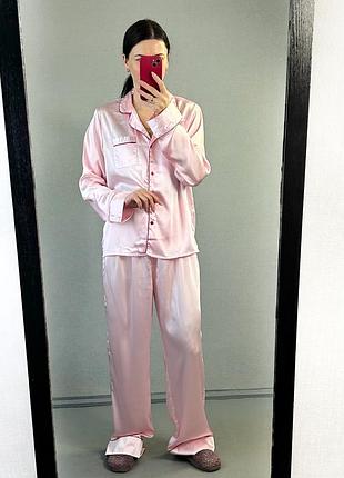 Сатинова піжама костюм для дому boohoo