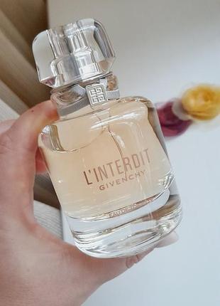 Оригінал! givenchy velvet linterdit - туалетна вода 80 мл