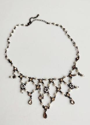 Набор комплект сережки украшение бижутерия подвеска кулон цепочка эйвон avon