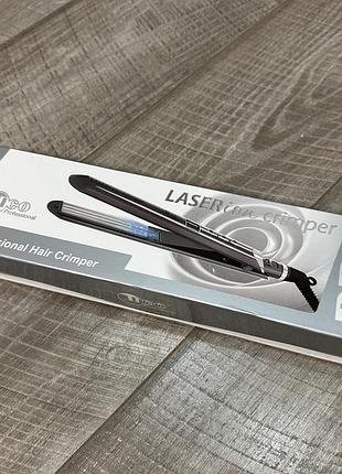 Плойка-гофре tico professional laser ion crimper graphit