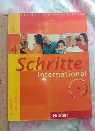 Schritte international 4 учебник по немецкому языку с диском