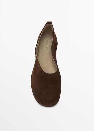 Балетки massimo dutti з ремінцем