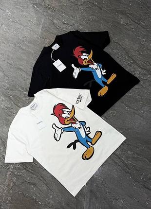 Футболка чоловіча iceberg чорна та біла