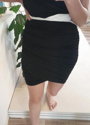 Юбка-черная дропоровка