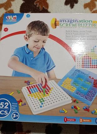 Болтовая мозаика skrew puzzle