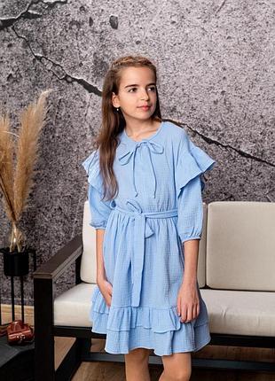 Сукня муслін на дівчинку